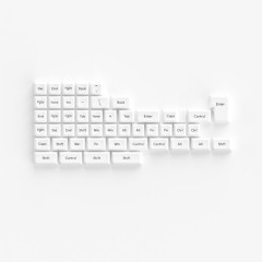 KEYCAPS PROFILE SAL ABS MODELO SAL BLACK ON WHITE (ABS)