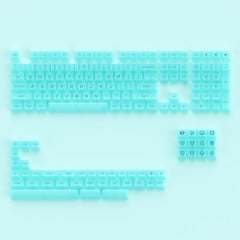 KEYCAPS PROFILE ASA PC MODELO CLEAR TRANSPARENT (MINT) ASA
