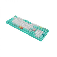 TECLADO MEC OEM PBT DYE-SUB SWITCH ORANGE TACTILE 1800 COMPACT MODELO MONETS POND 3098