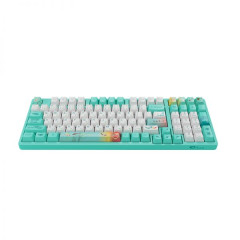 TECLADO MEC OEM PBT DYE-SUB SWITCH ORANGE TACTILE 1800 COMPACT MODELO MONETS POND 3098
