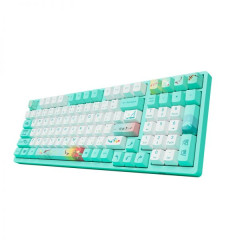 TECLADO MEC OEM PBT DYE-SUB SWITCH ORANGE TACTILE 1800 COMPACT MODELO MONETS POND 3098