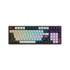 TECLADO MEC ASA PBT DOUBLE SHOT SWITCH TTC SILVER LINEAR 1800 COMPACT MODELO DRACULA CASTLE 3098S RGB