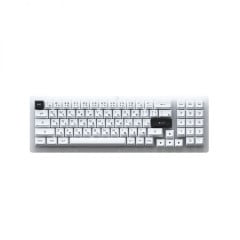 TECLADO MEC ASA PBT DOUBLE SHOT SWITCH JELLY WHITE LINEAR 1800 COMPACT MODELO ACR98 MINI BUNDLE-BOW JP