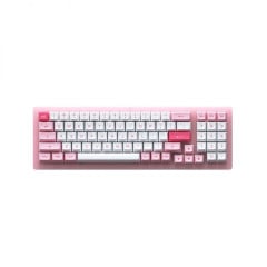 TECLADO MEC ASA PBT DOUBLE SHOT SWITCH JELLY PINK LINEAR 1800 COMPACT MODELO ACR98 MINI BUNDLE-PRUNUS LANNESIANA