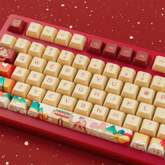 TECLADO MEC JDA PBT DYE-SUB SWITCH SILVER(PRELUBED) LINEAR 75% MODELO PC75B PLUS YEAR OF TIGER