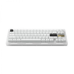 TECLADO MEC ASA PBT DOUBLE SHOT SWITCH CRYSTAL LINEAR 65% MODELO ACR PRO 68 PRE-ASSEMBLED BUNDLE
