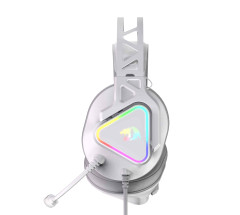 HEADSET GAMER REDRAGON RGB CADMUS BRANCO