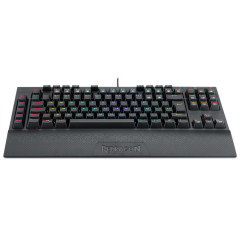 TECLADO OPTICO GAMER BROADSWORD PRO RGB PRETO SWITCH VERMELHO