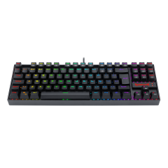 TECLADO MAGNÉTICO GAMER KUMARA PRO RGB PRETO SWITCH VERMELHO ABNT2