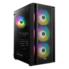GABINETE GAMER GAMDIAS AURA GC2 PRETO