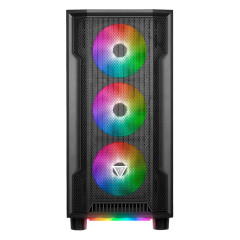 GABINETE GAMER ATHENA M6 PRETO S/FAN