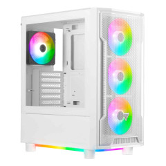GABINETE GAMER ATHENA M6 BRANCO S/FAN