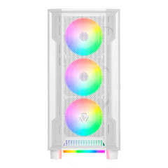 GABINETE GAMER ATHENA M6 BRANCO S/FAN
