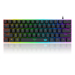 TECLADO MECANICO GAMER REDRAGON ALIEN PRETO