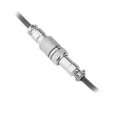 CABO PARA TECLADO ENROLADO USB-C PRETO