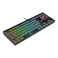BASE PARA TECLADO MECANICO GAMER KUMARA-BAREBONE EDITION PRETO RGB