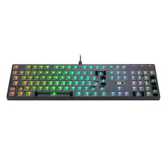 BASE PARA TECLADO MECANICO GAMER DEVARAJAS-BAREBONE EDITION PRETO RGB