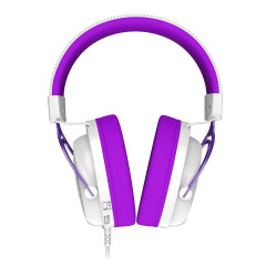HEADSET GAMER REDRAGON DIOMEDES BRANCO COM ROXO