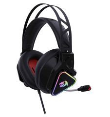 HEADSET GAMER REDRAGON RGB CADMUS PRETO