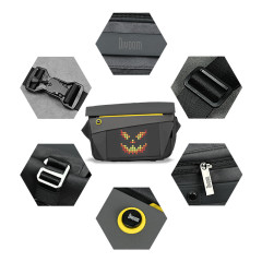 MOCHILA DIVOOM COM PAINEL EM ARTE PIXEL PIXOO-SLINGBAG-V
