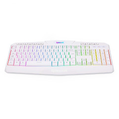 TECLADO MEMBRANA GAMER HARPE 2 RGB BRANCO