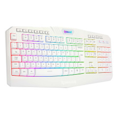TECLADO MEMBRANA GAMER HARPE 2 RGB BRANCO