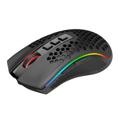 MOUSE GAMER REDRAGON STORM PRO RGB WIRELESS PRETO S/F