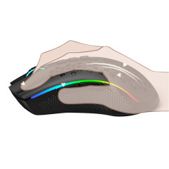 MOUSE GAMER REDRAGON STORM PRO RGB WIRELESS PRETO S/F