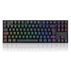 TECLADO MECANICO KUMARA PRO RGB PRETO SWITCH MARROM S/F