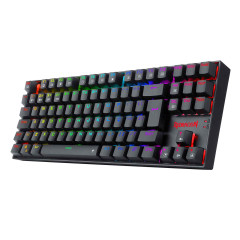 TECLADO MECANICO KUMARA PRO RGB PRETO SWITCH MARROM S/F