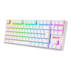 TECLADO MECANICO KUMARA PRO RGB BRANCO SWITCH MARROM S/F