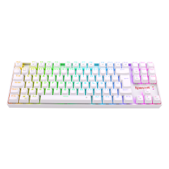 TECLADO MECANICO KUMARA PRO RGB BRANCO SWITCH MARROM S/F