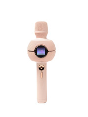 CAIXA DE SOM GAMER DIVOOM THE PIXEL ART KARAOKE SPEAKER ROSA