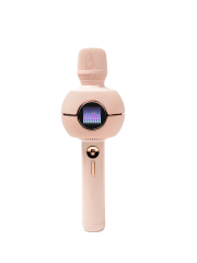 CAIXA DE SOM GAMER DIVOOM THE PIXEL ART KARAOKE SPEAKER ROSA