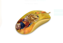 MOUSE GAMER AKKO DRAGON BALL AG325 SUPER SAIYAN GOLD