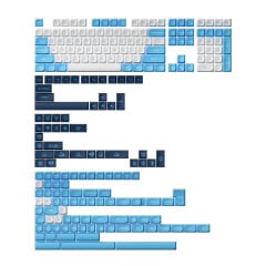 KEYCAPS AKKO PROFILE MDA PBT DOUBLE SHOT UNC BLUE
