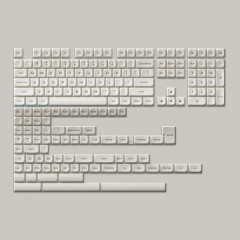 KEYCAP AKKO PROFILE MDA PBT DOUBLE SHOT CREAM