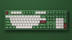 KEYCAP AKKO PROFILE OSA PBT DOUBLE SHOT MATCHA RED BEAN