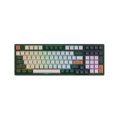 TECLADO GAMER SWITCH AKKO JELLY PINK LINEAR KEYCAPS ASA PBT DOUBLE SHOT 1800 COMPACT  MODELO WORLD TOUR LONDON 3098S