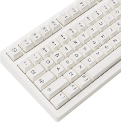 TECLADO GAMER SWITCH AKKO AIR LINEAR KEYCAPS OSA PBT DOUBLE SHOT 75% LAYOUT MODELO PC75B PLUS AIR