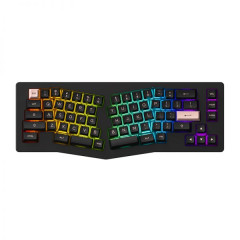TECLADO GAMER SWITCH AKKO CRYSTAL LINEAR KEYCAPS ASA PBT DOUBLE SHOT ALICE MODELO ACR PRO ALICE-S