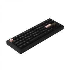 TECLADO GAMER SWITCH AKKO CRYSTAL LINEAR KEYCAPS ASA PBT DOUBLE SHOT 65% LAYOUT MODELO ACR PRO 68-S