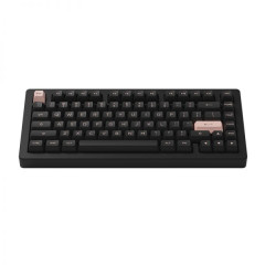 TECLADO GAMER SWITCH AKKO CRYSTAL  LINEAR KEYCAPS ASA PBT DOUBLE SHOT 75% LAYOUT MODELO ACR PRO 75-S
