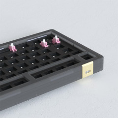 TECLADO BAREBONE MODELO ACR 75V2 BAREBONE BLACK(STACKED ACRYLIC VERSION)
