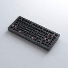 TECLADO BAREBONE MODELO ACR 75V2 BAREBONE BLACK(STACKED ACRYLIC VERSION)