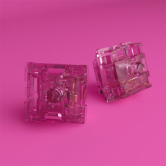 SWITCH PARA TECLADO MECANICO LINEAR MODELO CRYSTAL WINE RED