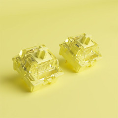 SWITCH PARA TECLADO MECANICO LINEAR AKKO MODELO CREAM YELLOW