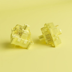 SWITCH PARA TECLADO MECANICO LINEAR AKKO MODELO CREAM YELLOW