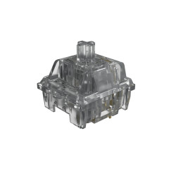 SWITCH PARA TECLADO MECANICO LINEAR MODELO CRYSTAL SILVER