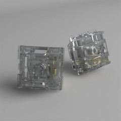 SWITCH PARA TECLADO MECANICO LINEAR MODELO CRYSTAL SILVER